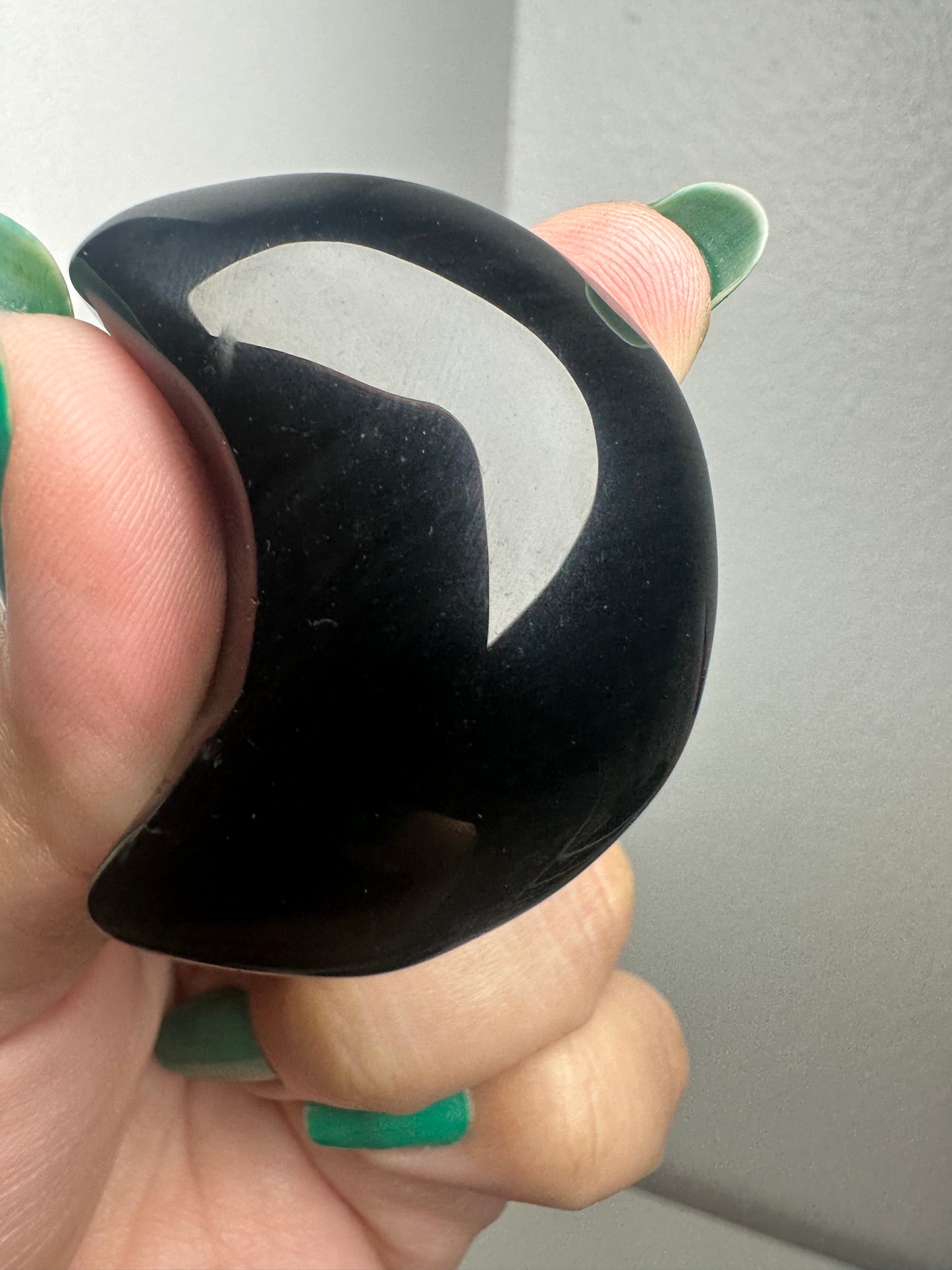 Rainbow Obsidian Moon