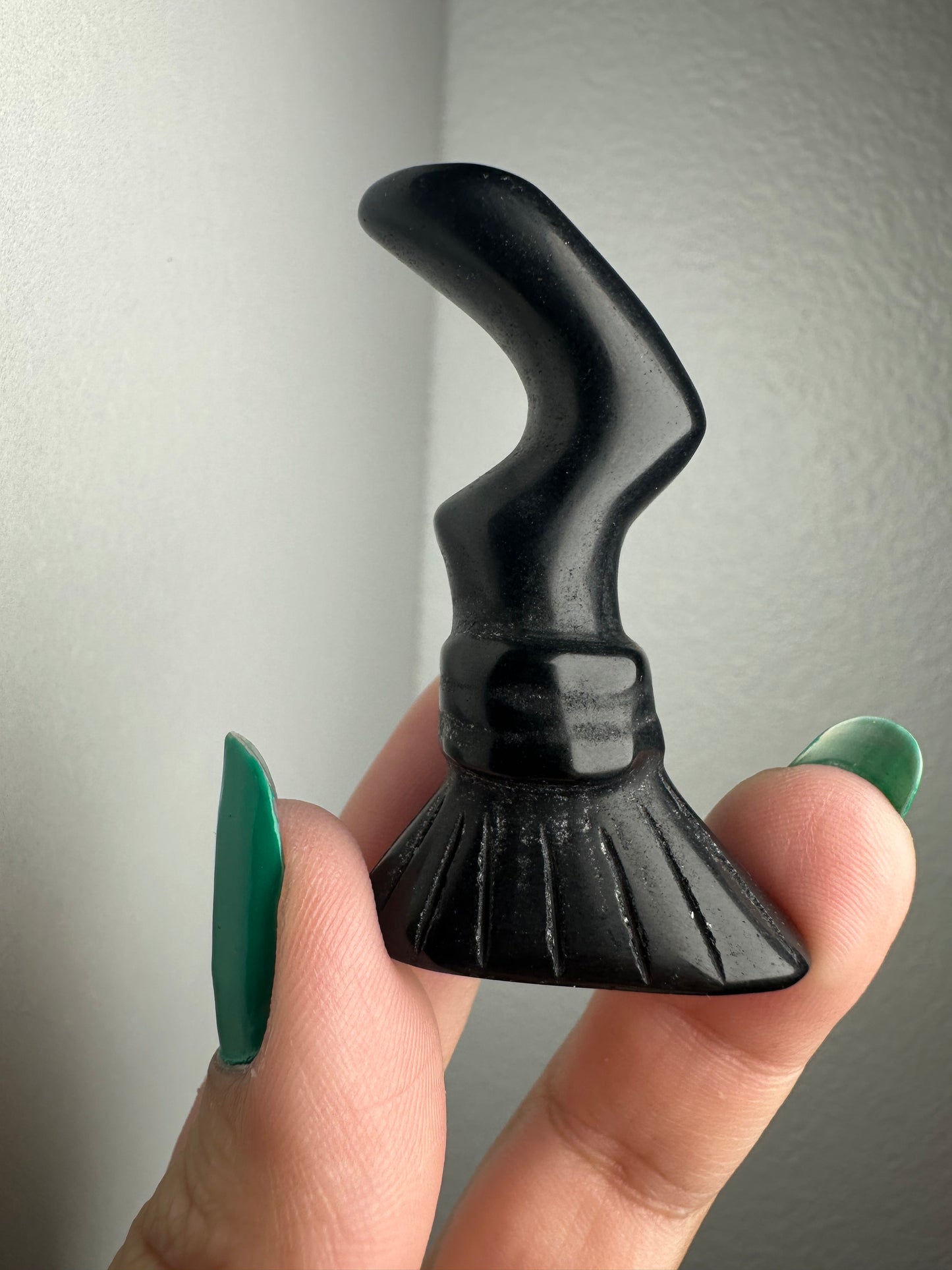 Black Obsidian Broom