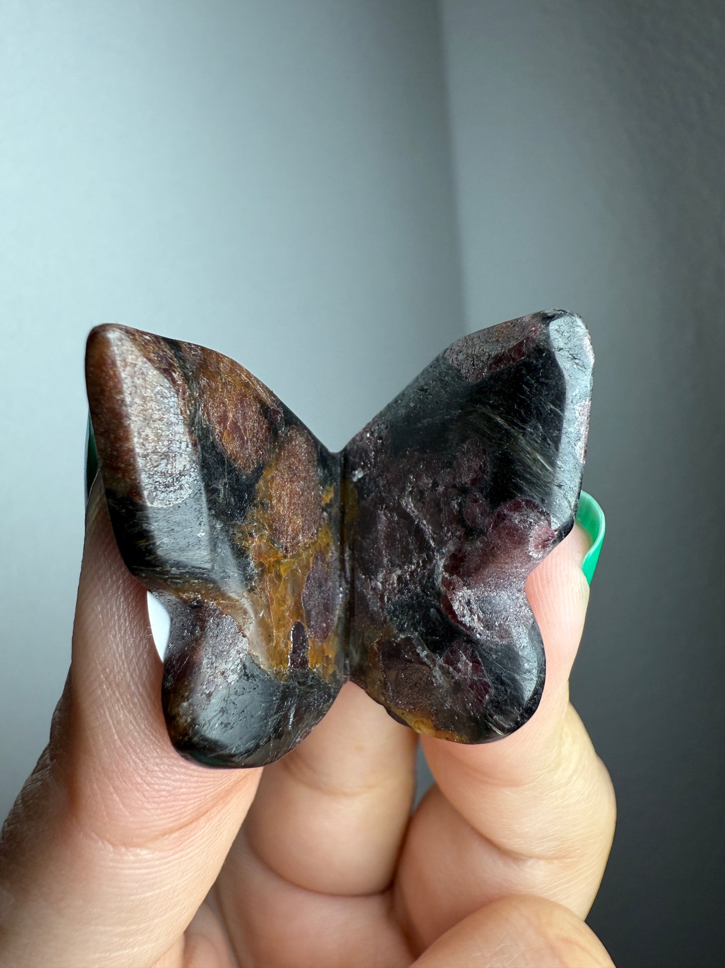 Mahogany Obsidian 3D Butterfly