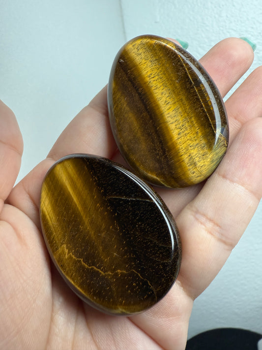 Tigers Eye Worry Stone