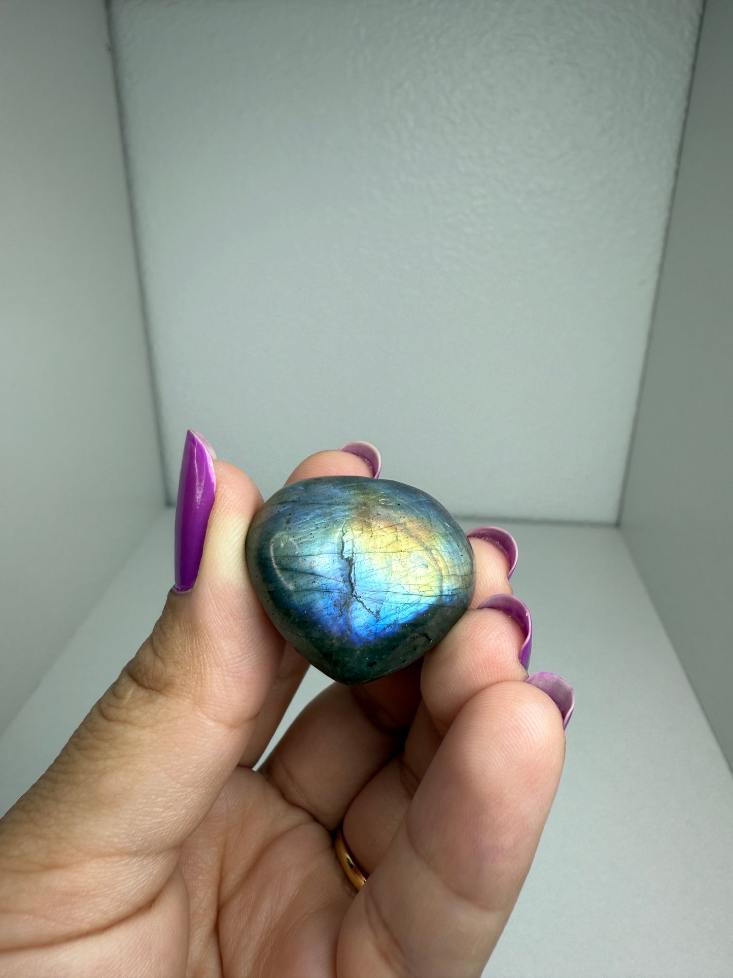 Labradorite Mini Heart