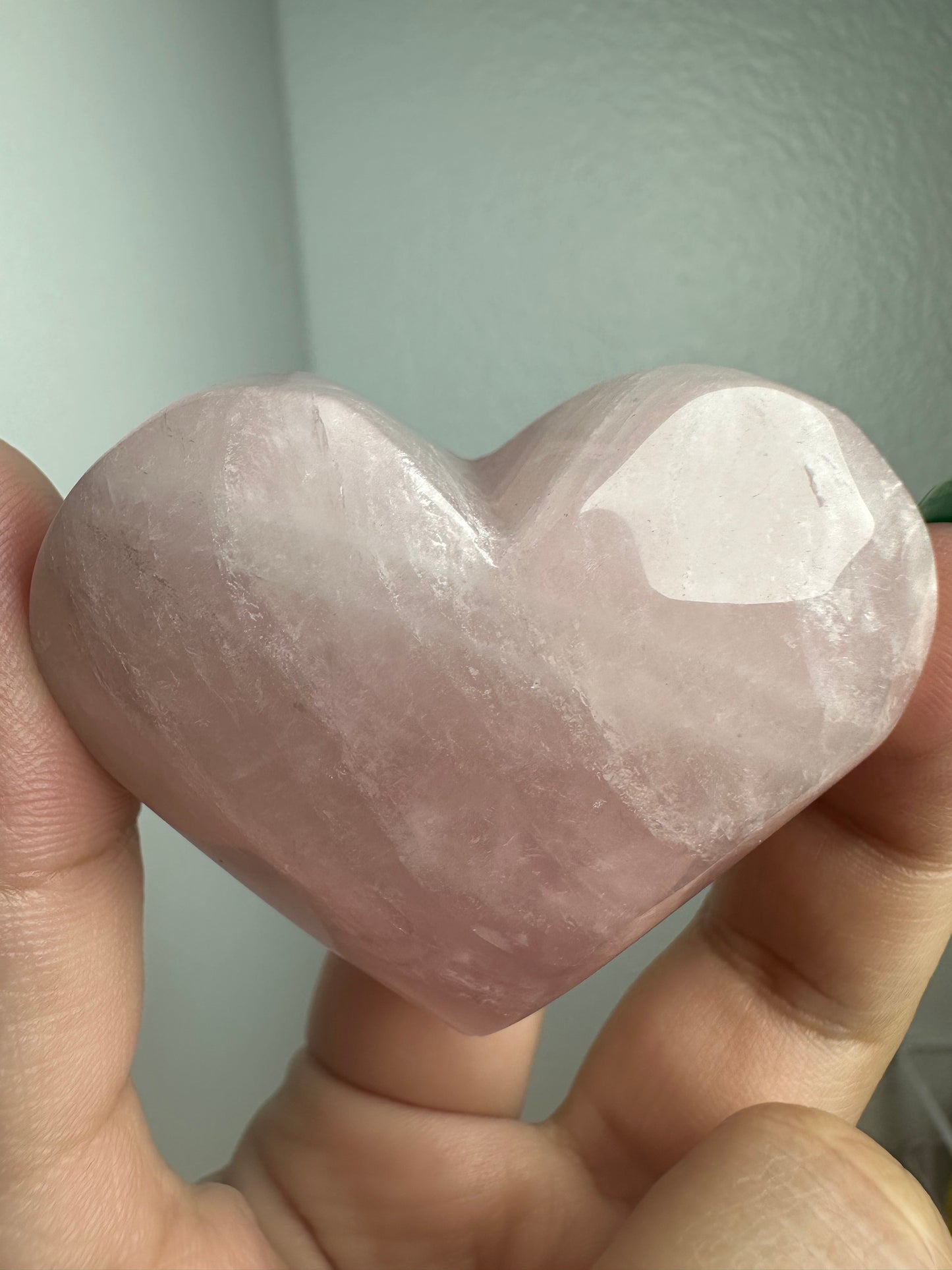 Rose Quartz Heart