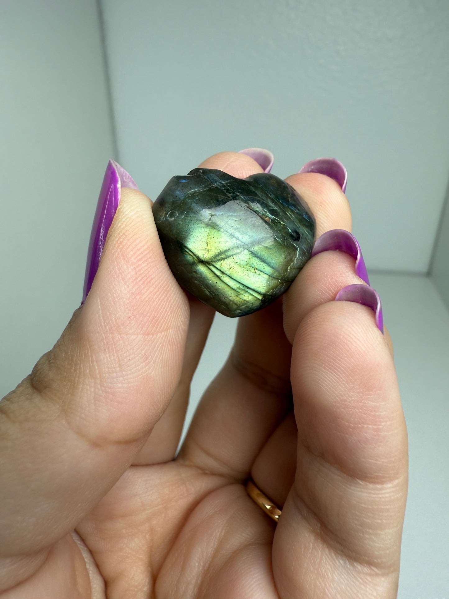 Labradorite Mini Heart