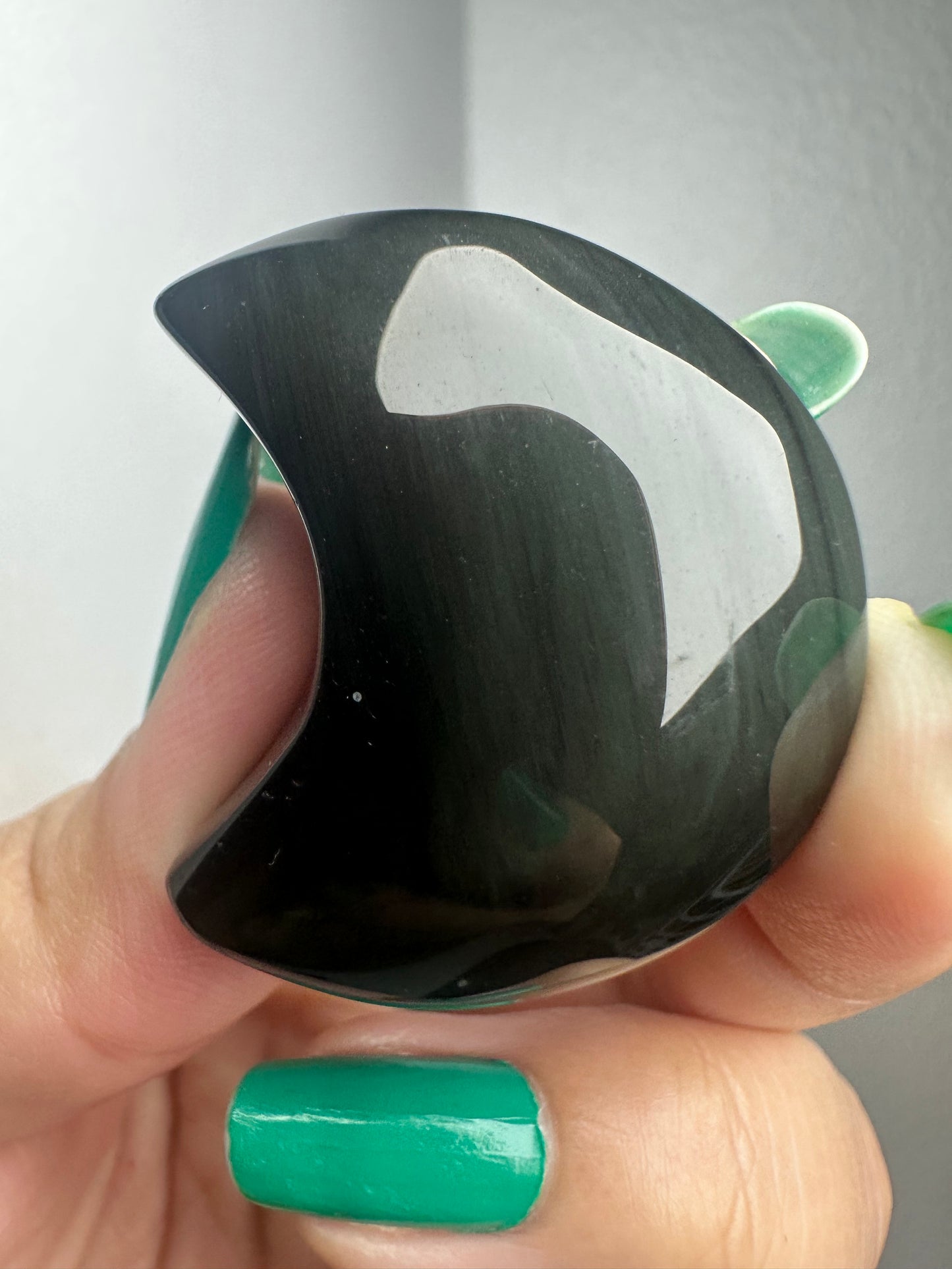 Rainbow Obsidian Moon