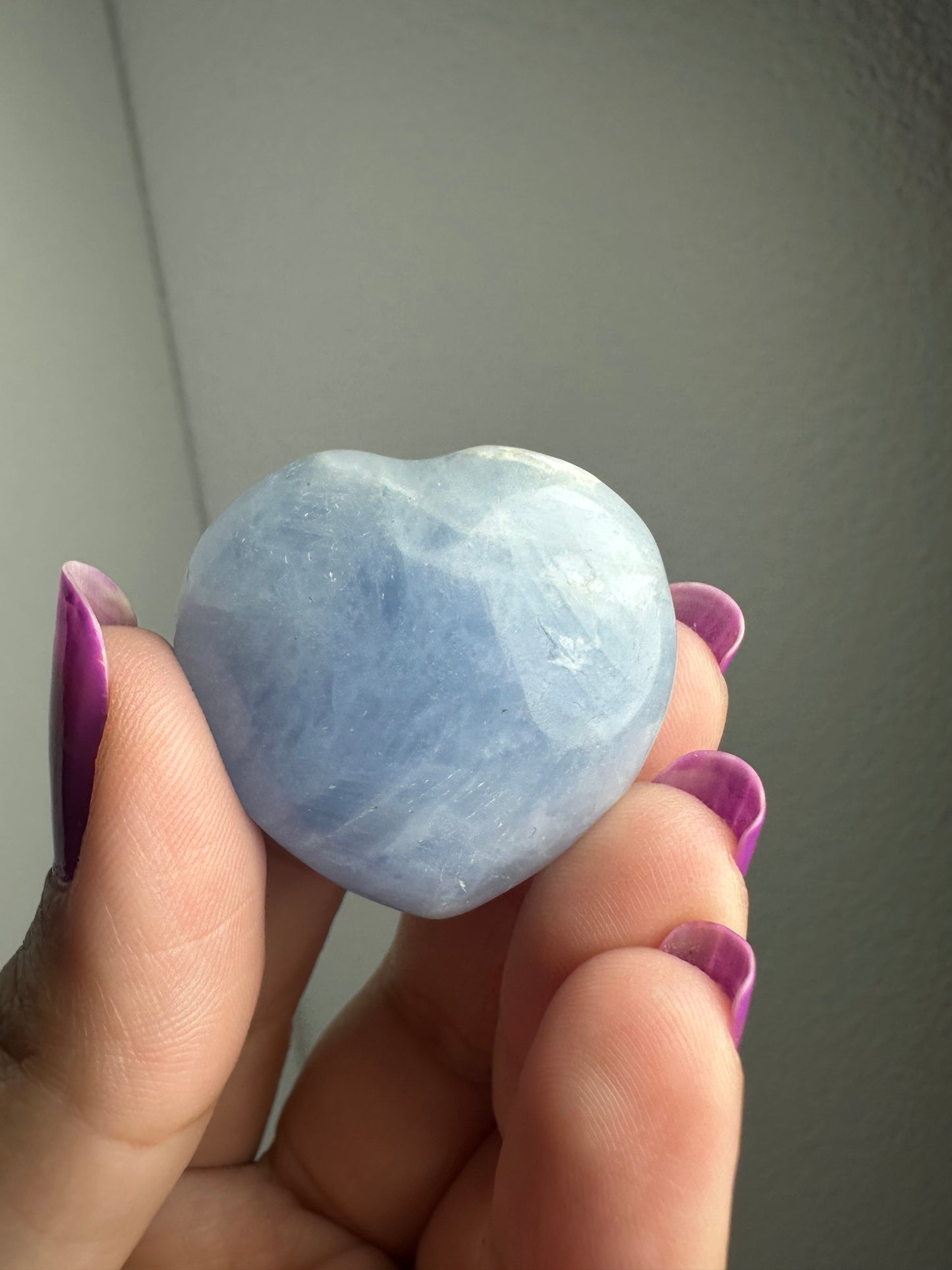 Celestite Heart