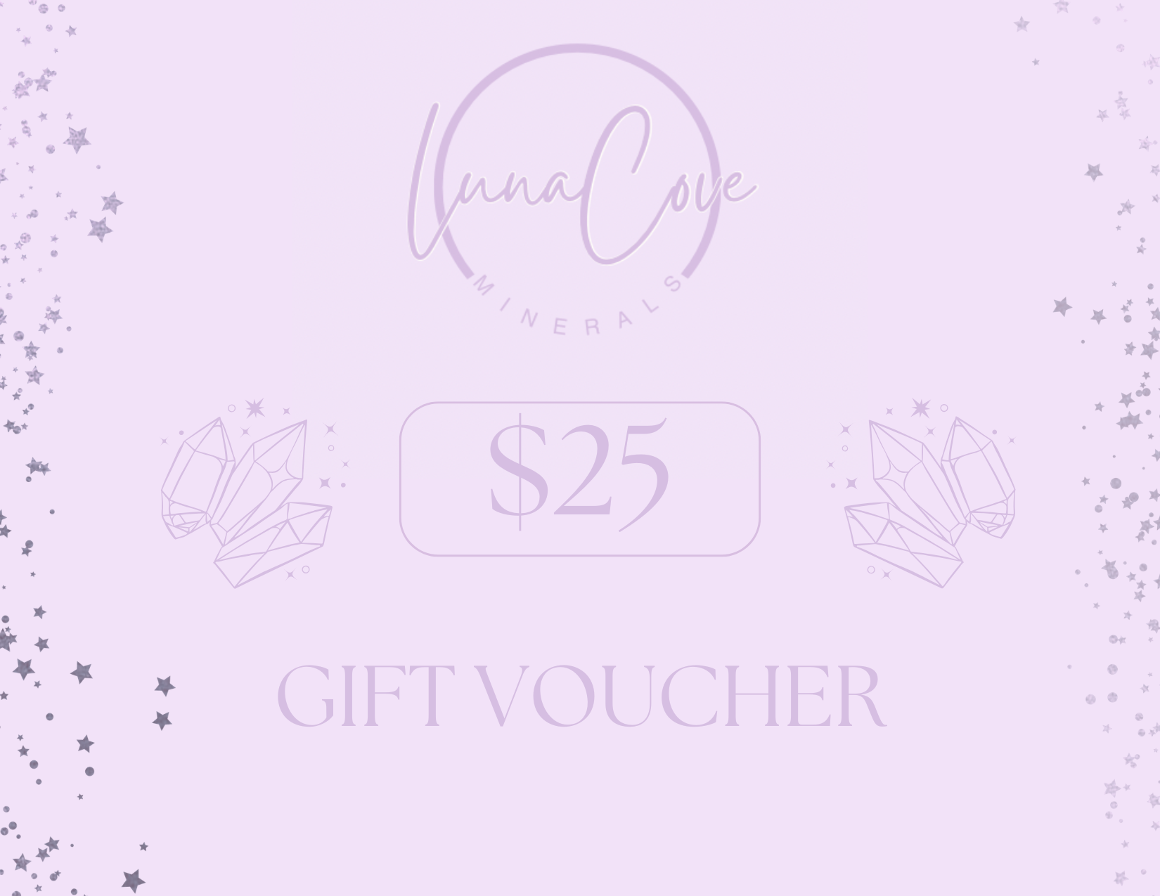 LunaCoveMinerals Digital Gift Cards