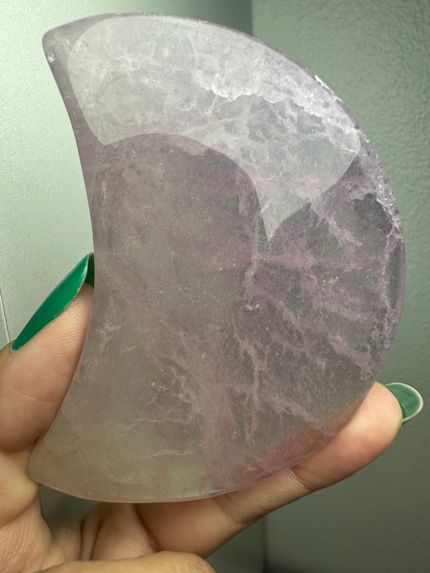Silky Fluorite Moon