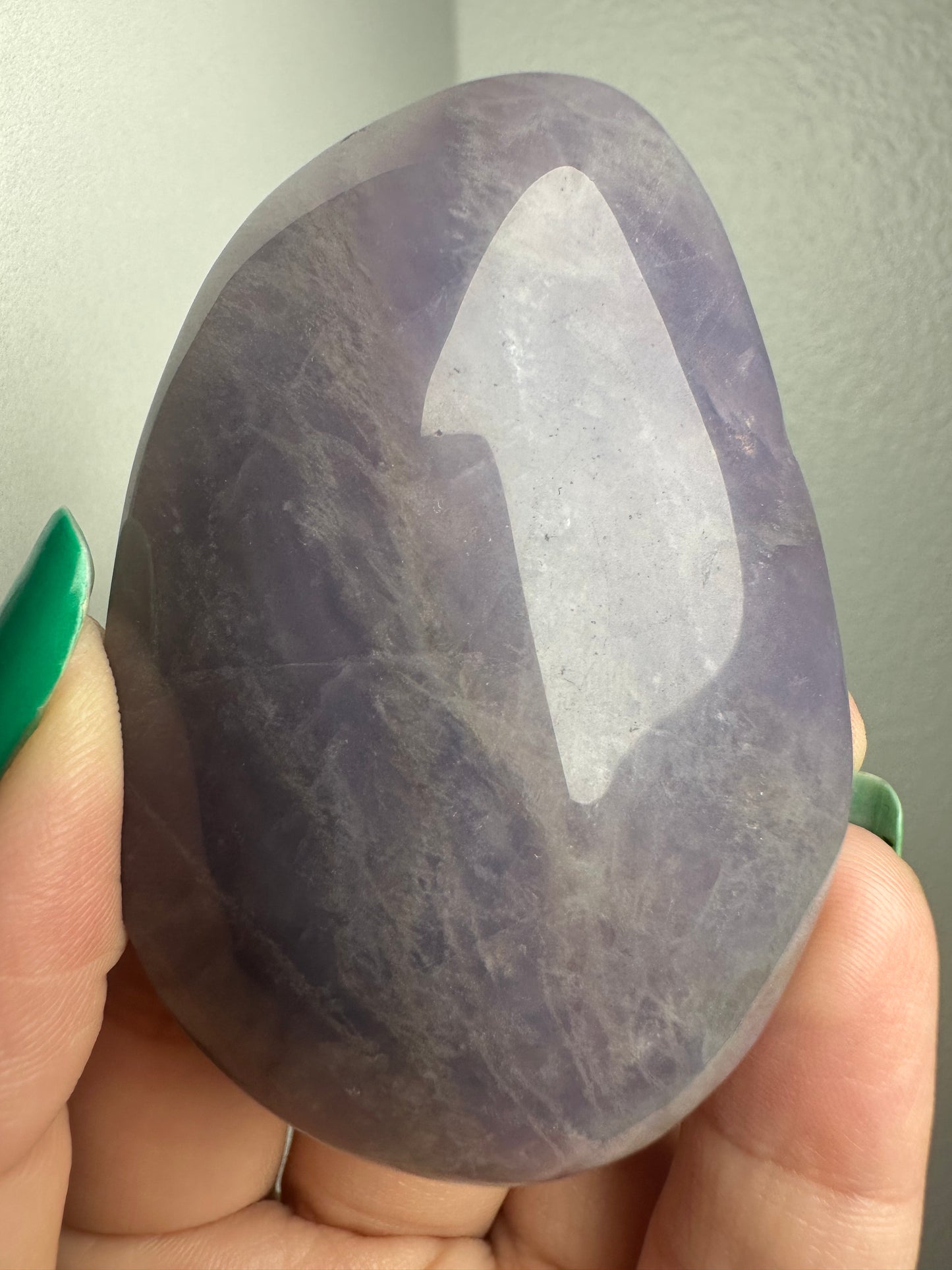 Lavender Rose Quartz Palm