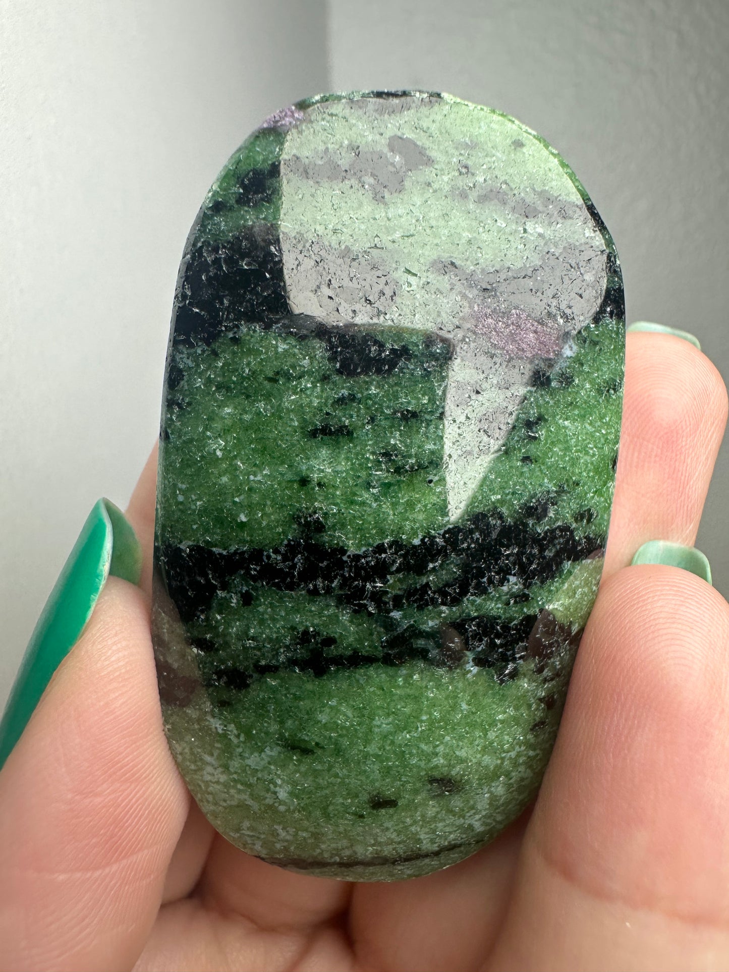Ruby Zoisite Palm