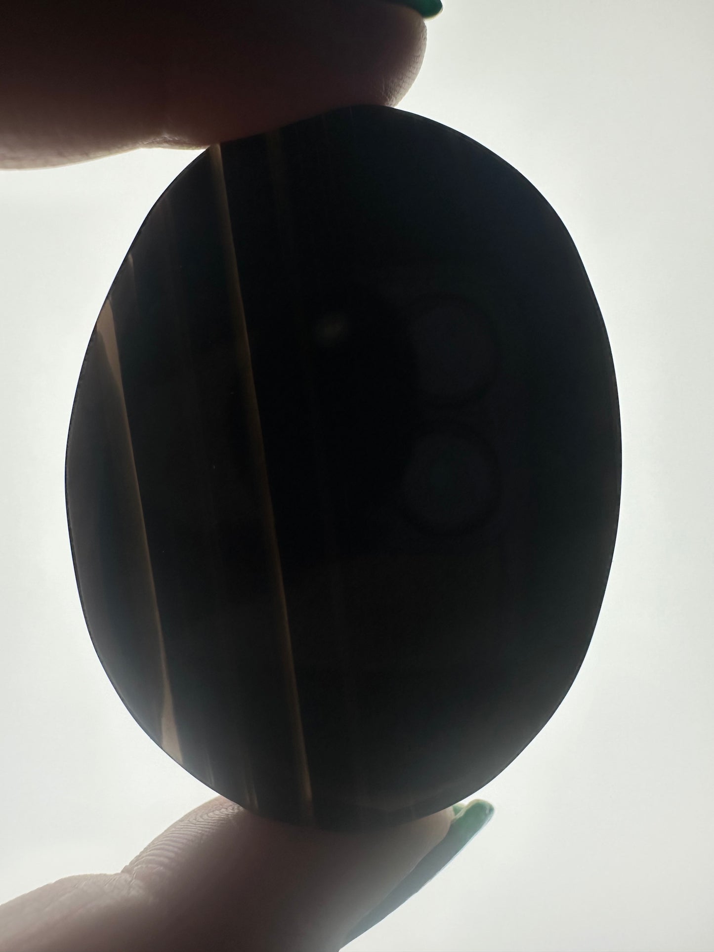 Midnight Lace Obsidian Palm