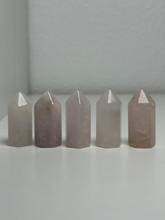 Rose Quartz Mini Tower