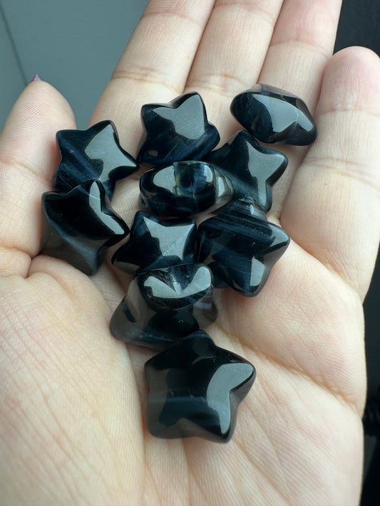 Blue Tigers Eye Star
