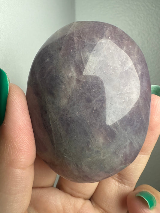 Lavender Rose Quartz Palm