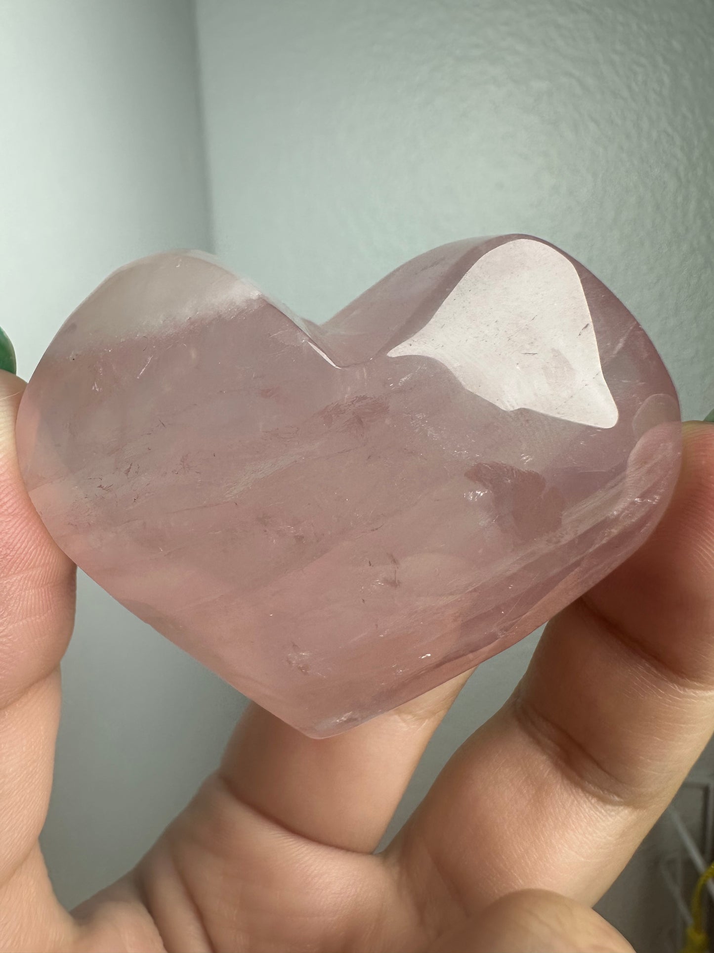 Rose Quartz Heart