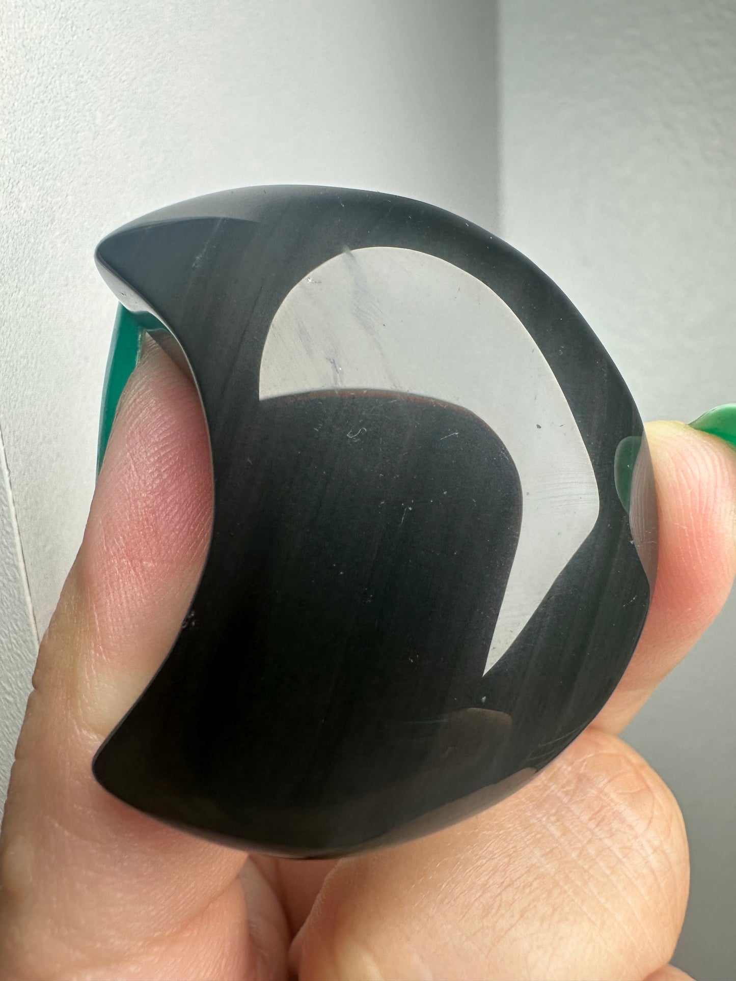 Rainbow Obsidian Moon