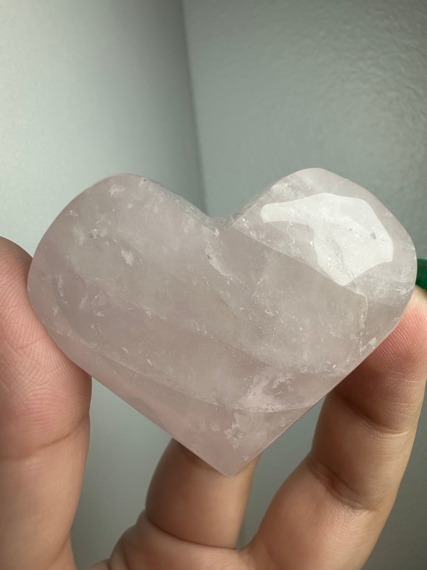 Rose Quartz Heart