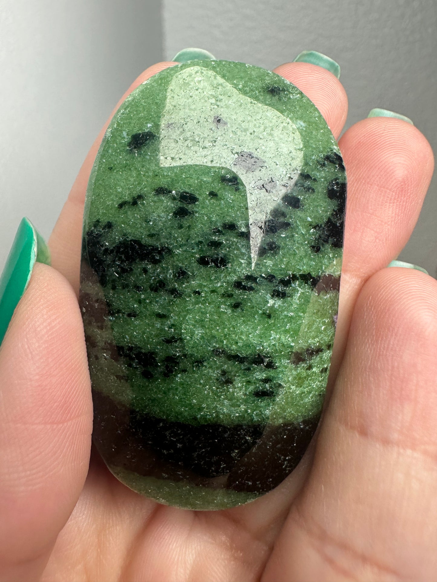 Ruby Zoisite Palm