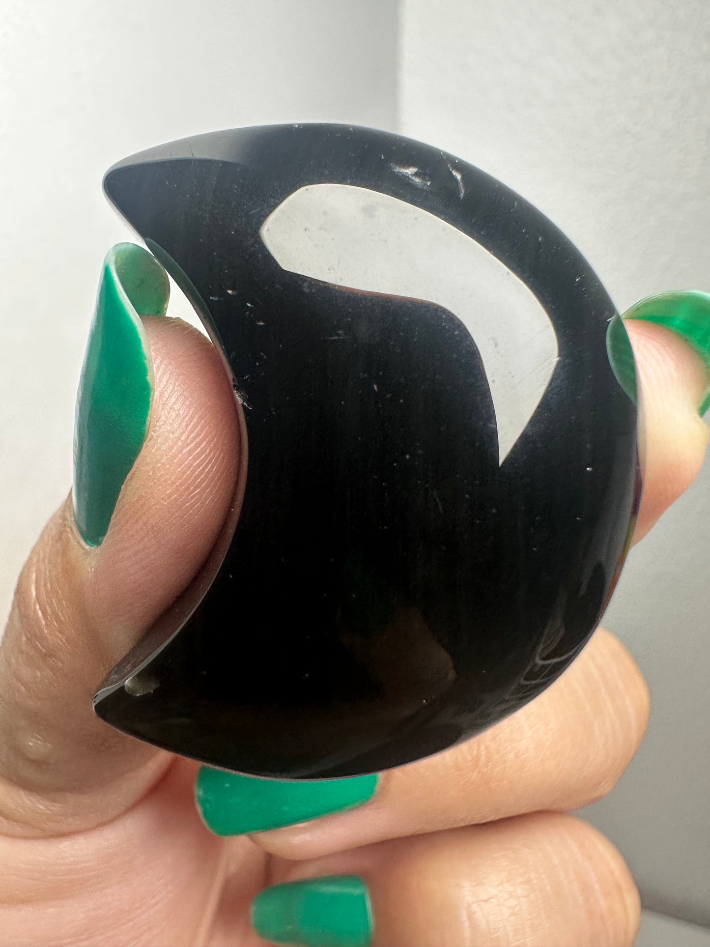 Rainbow Obsidian Moon