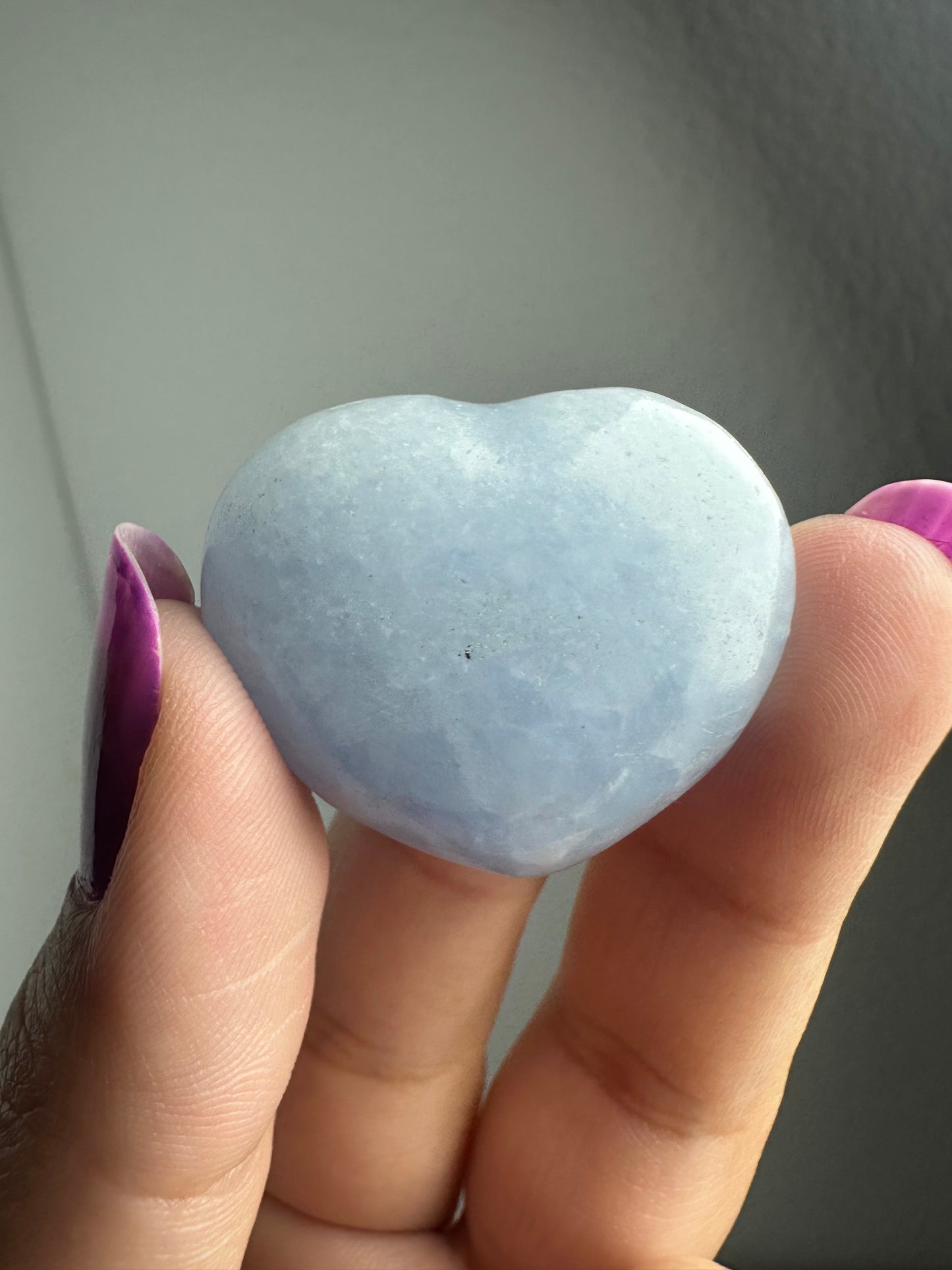 Celestite Heart