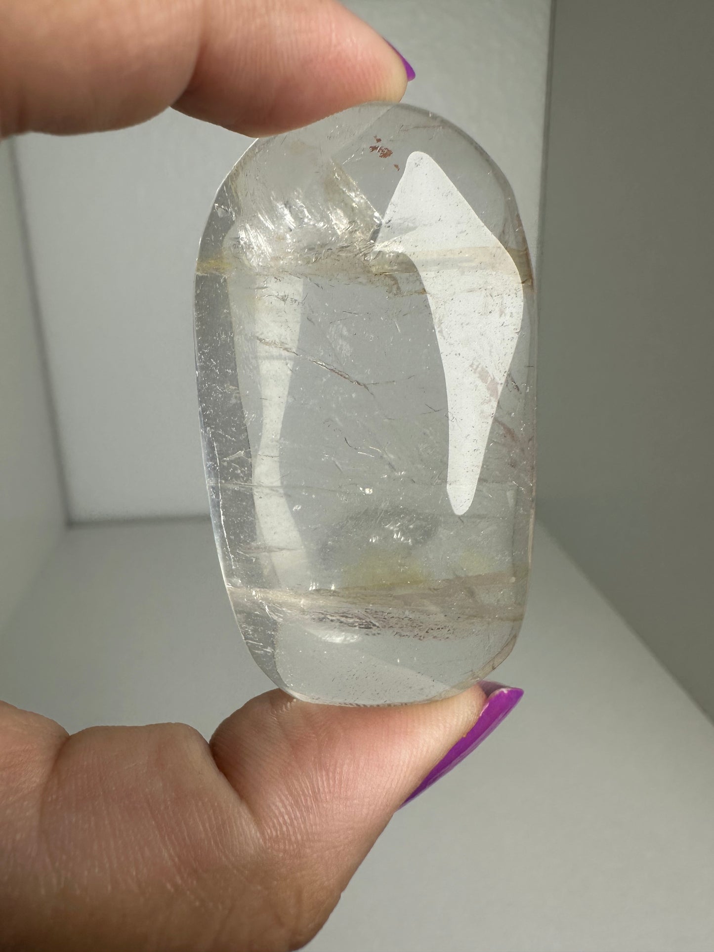 Golden Healer Quartz Palm