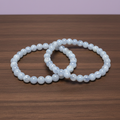 Blue Lace Agate Bracelet | 6mm