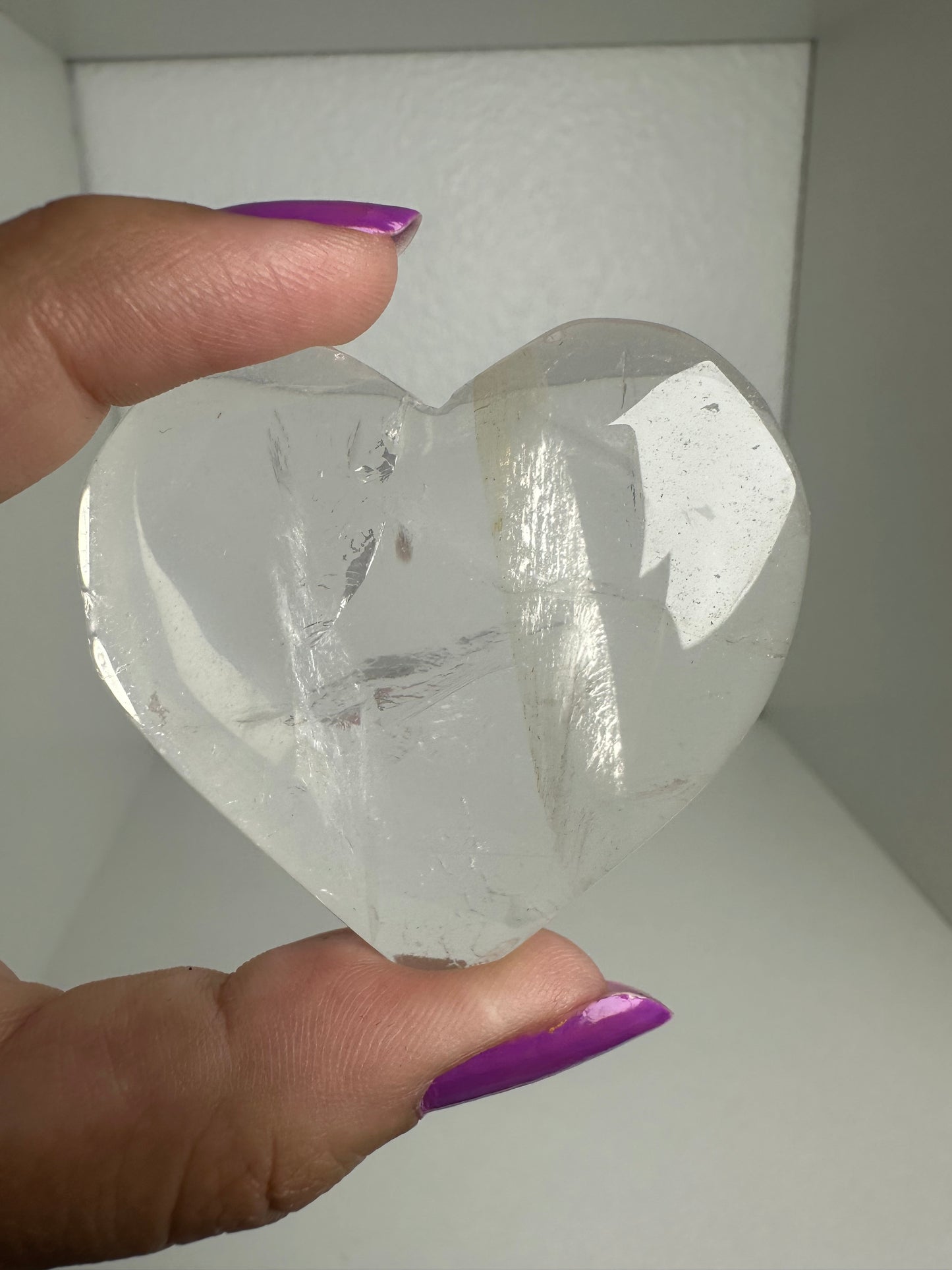 Golden Healer Quartz Heart