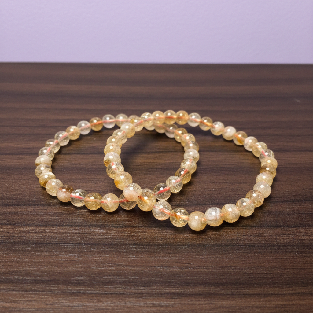 Citrine Bracelet | 6mm