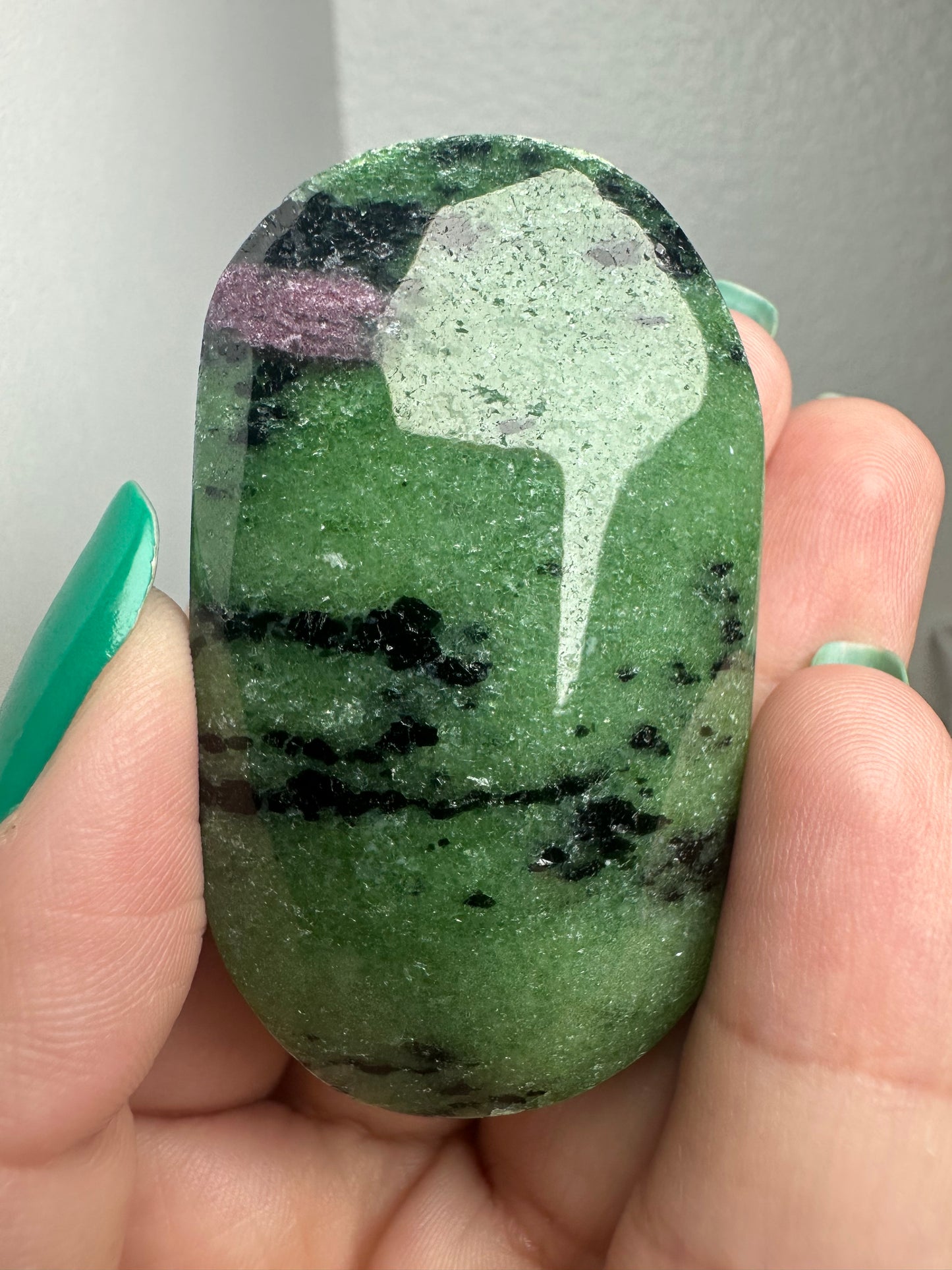Ruby Zoisite Palm