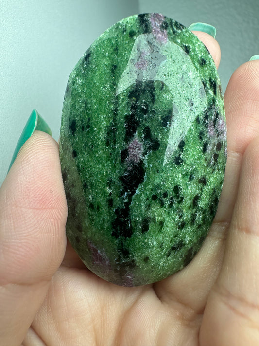 Ruby Zoisite Palm