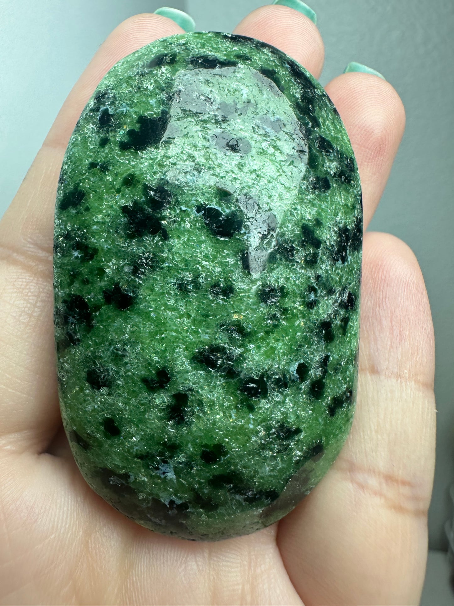 Ruby Zoisite Palm