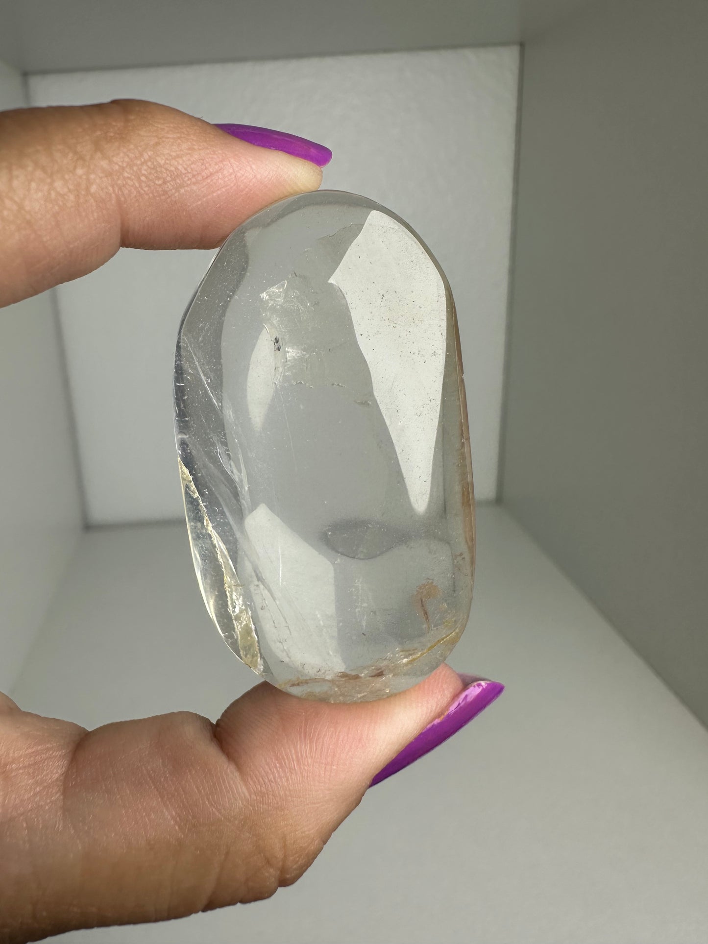 Golden Healer Quartz Palm