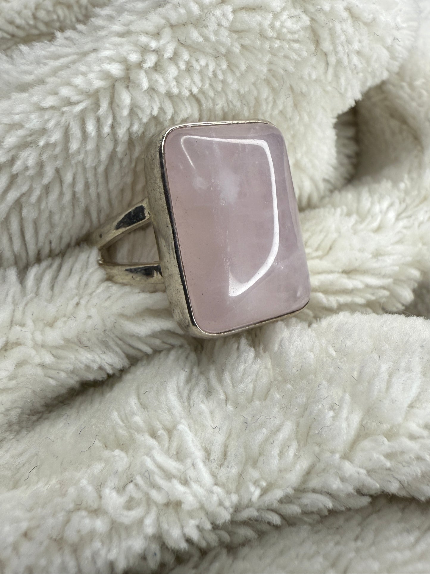 Rose Quartz Ring