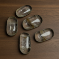 Golden Healer Quartz Palm Stone