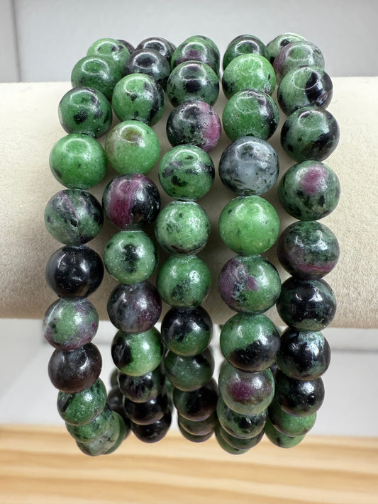 Ruby Zoisite Bracelet
