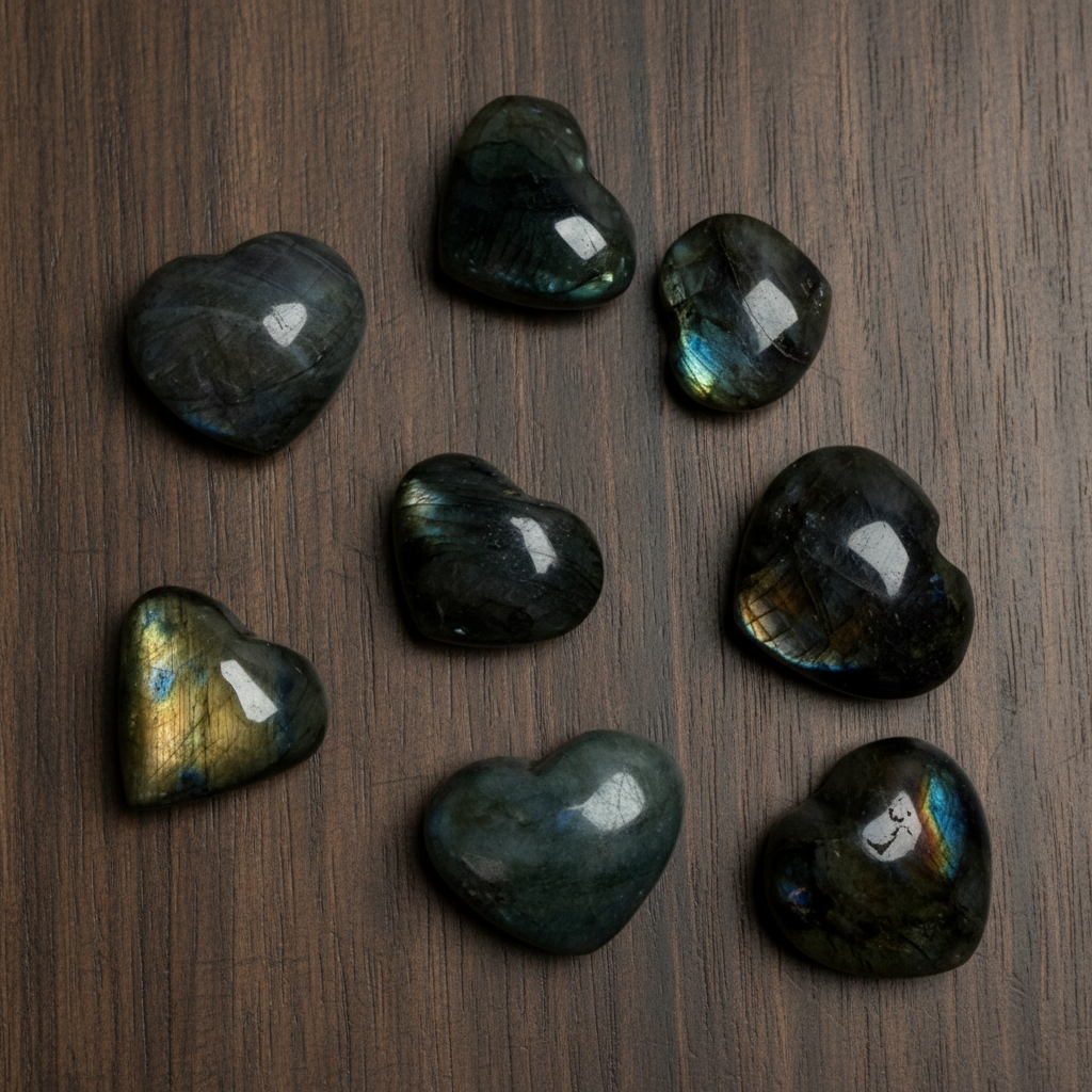 Labradorite Mini Heart