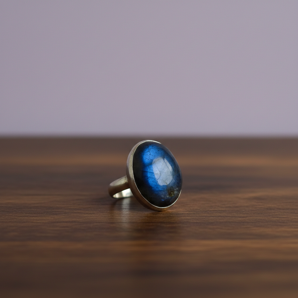 Labradorite Sterling Silver Ring