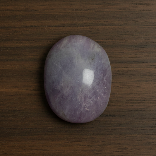 Lavender Rose Quartz Palm Stone