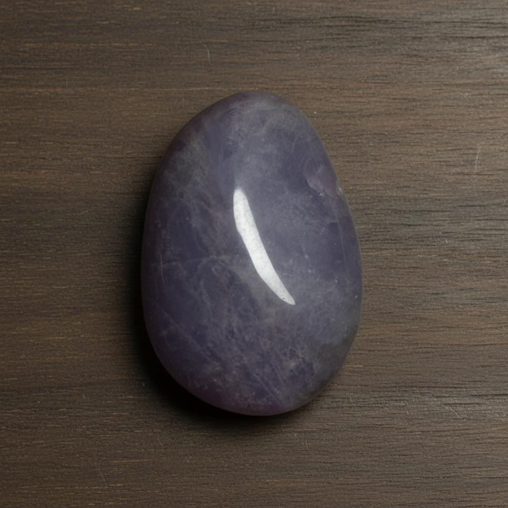 Lavender Rose Quartz Palm Stone