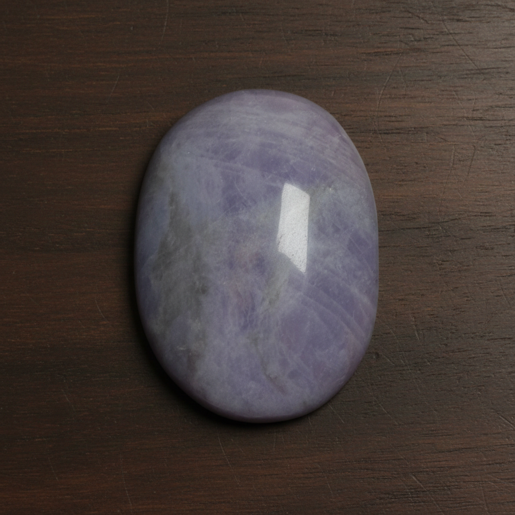 Lavender Rose Quartz Palm Stone