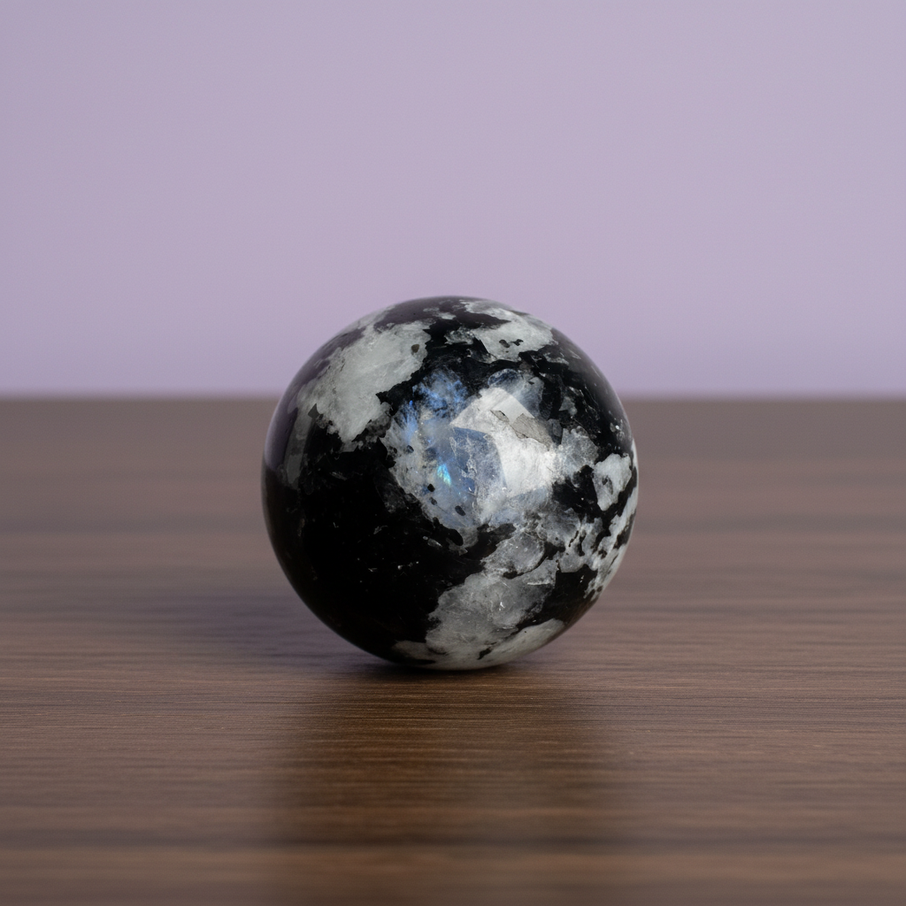 Rainbow Moonstone Sphere