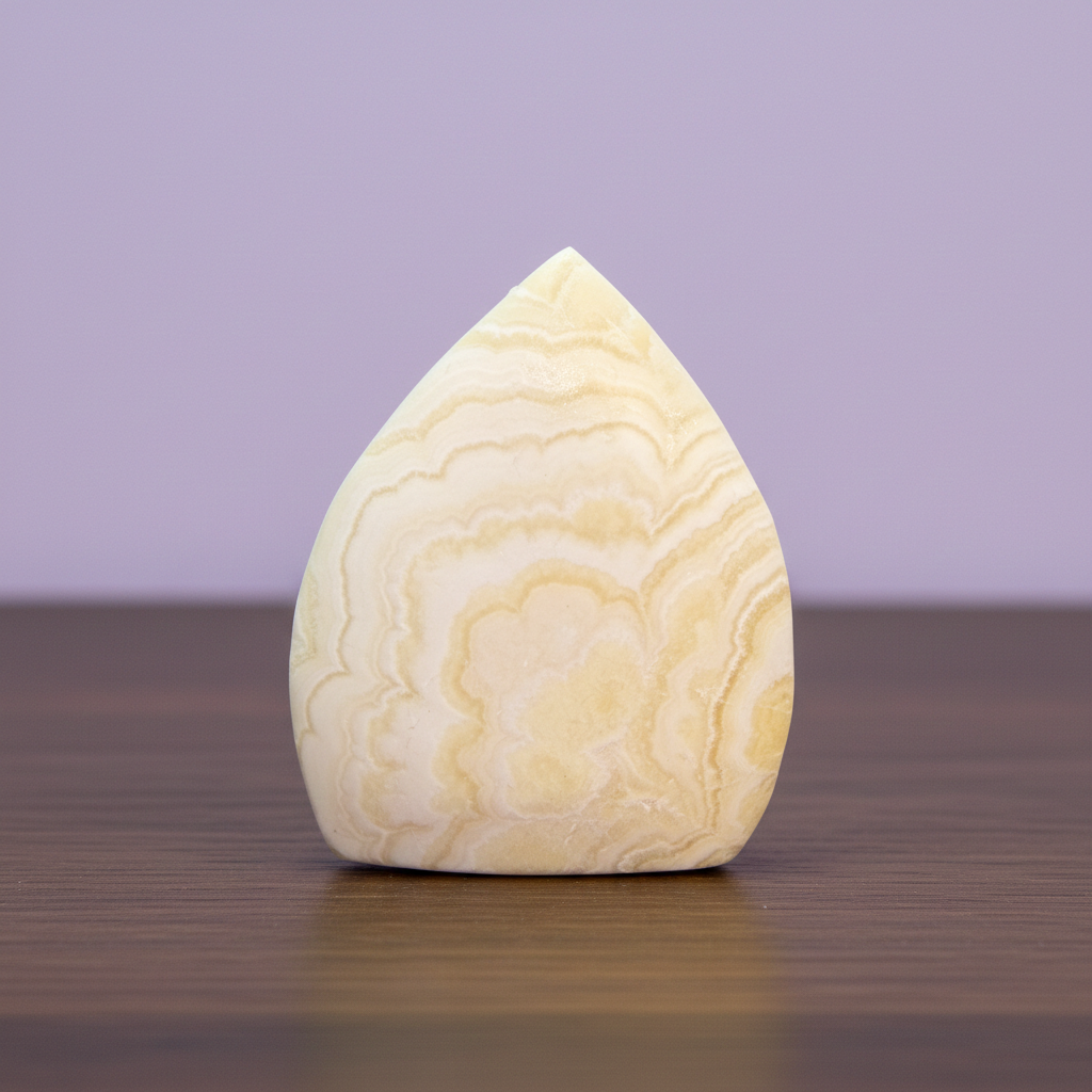 Orange Calcite Flame