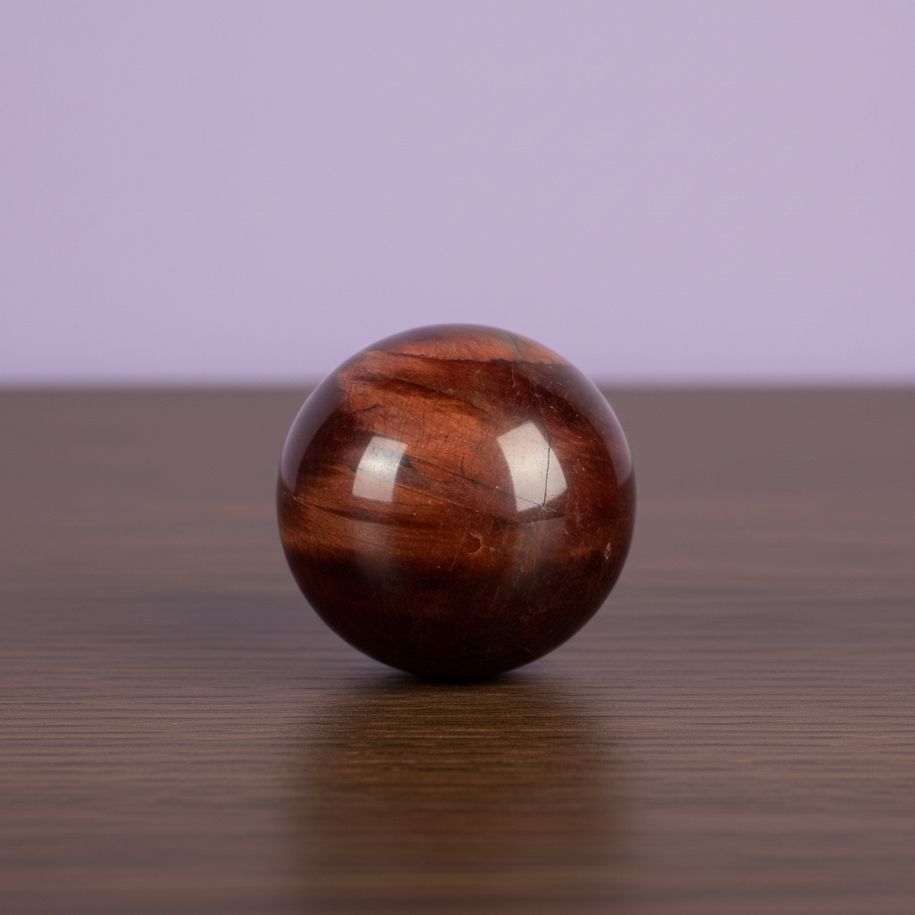 Red Tiger's Eye Sphere