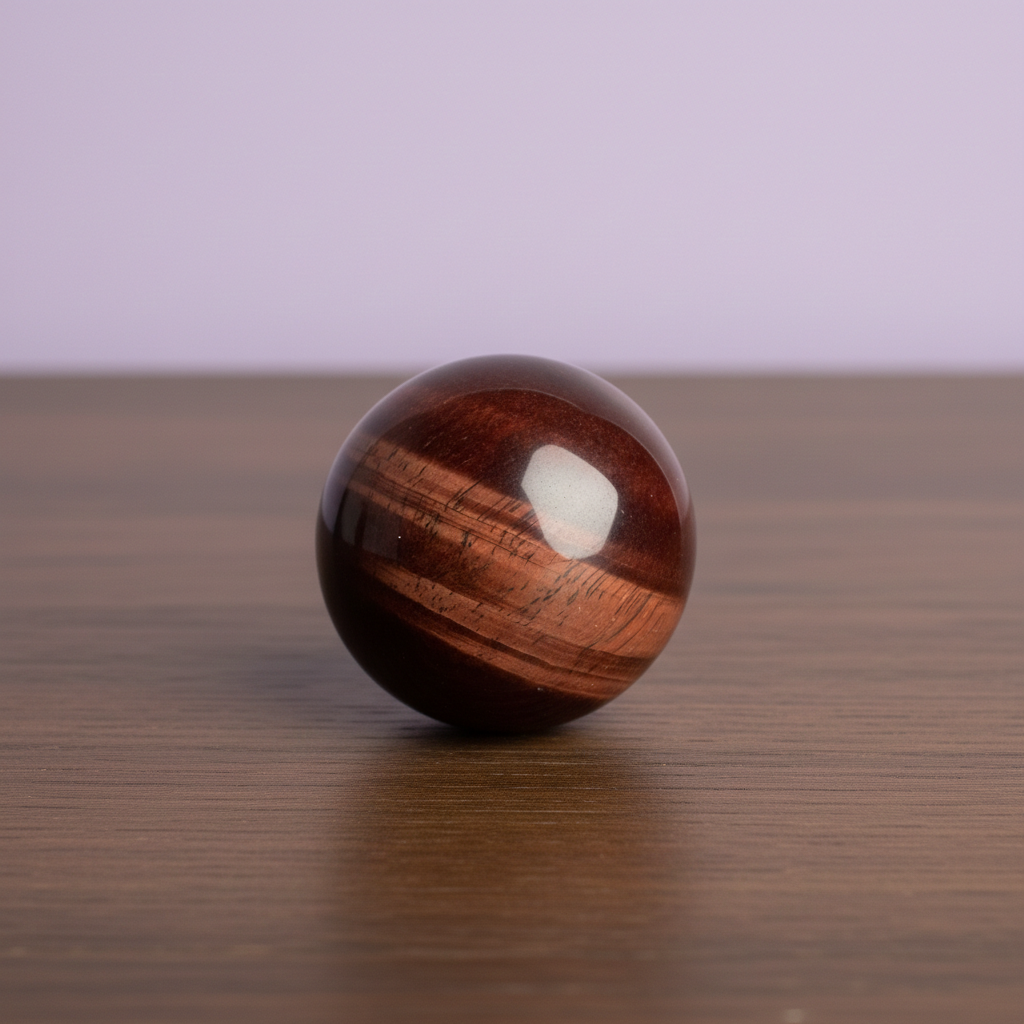 Red Tiger's Eye Sphere