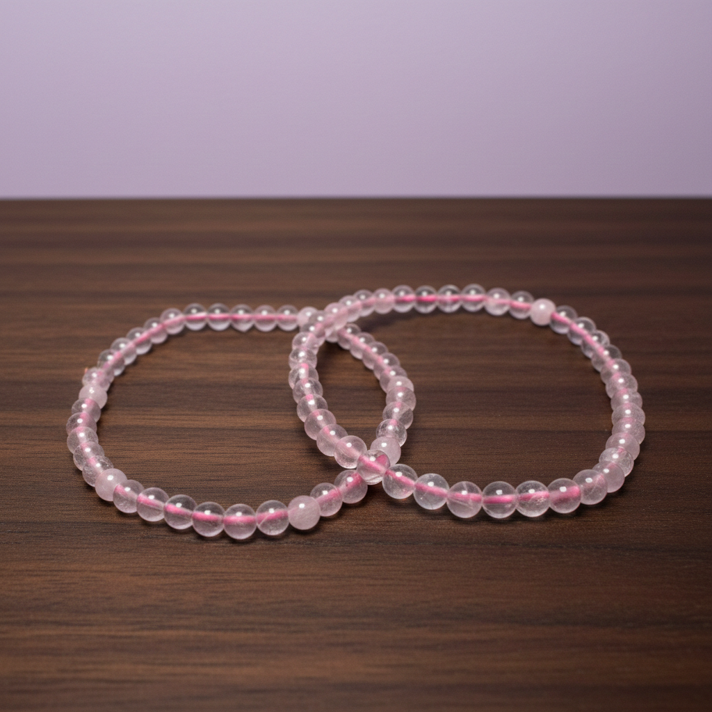 Rose Quartz Bracelet | 4.5mm