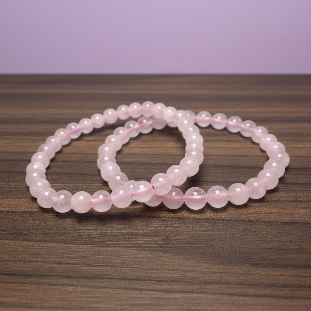 Rose Quartz Bracelet | 6mm