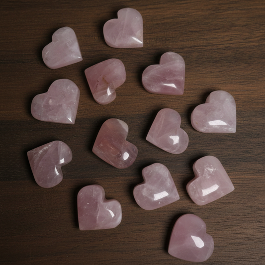 Rose Quartz Heart
