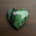 Ruby Zoisite Heart