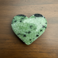 Ruby Zoisite Heart
