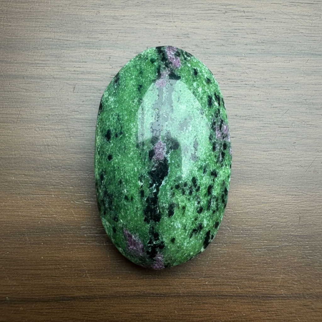 Ruby Zoisite Palm Stone