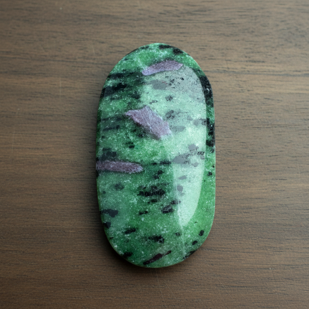 Ruby Zoisite Palm Stone